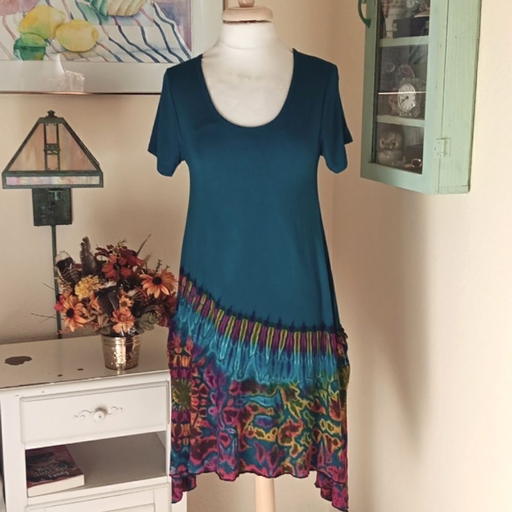 Purple Moon Shift Dress